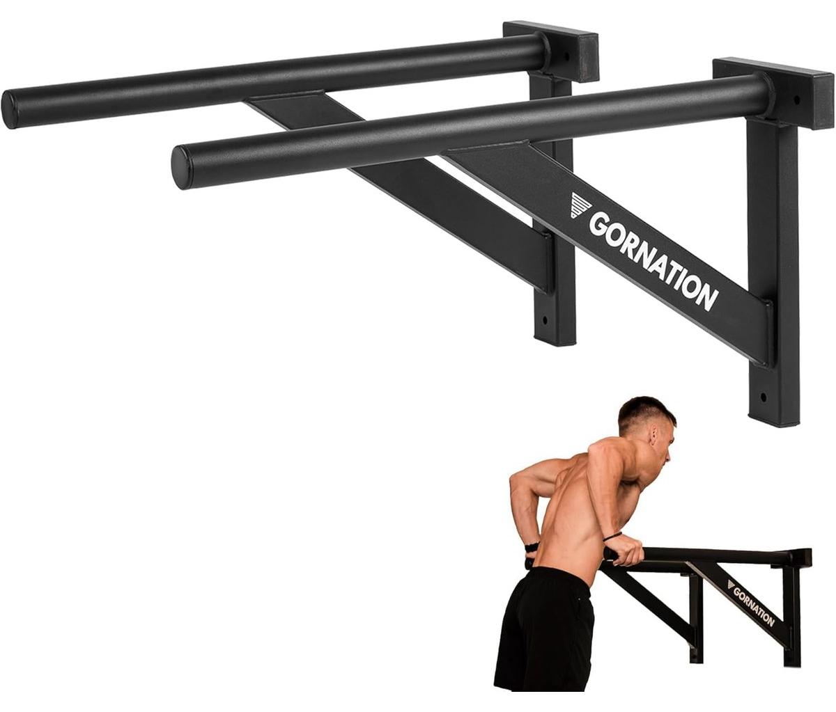 Wandmontierte Dipstation Dipstange - Stahl - Tragfähigkeit 150 kg - Innen und Außen