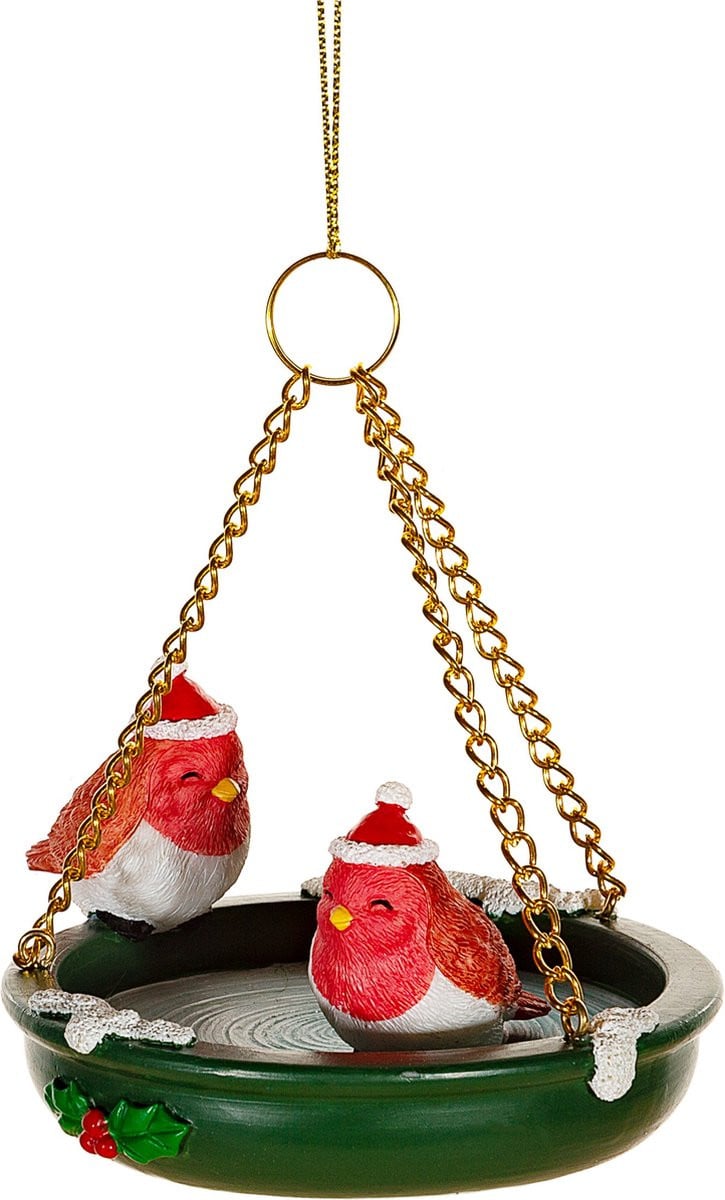 Sass & Belle Kersthanger Vogelbadje