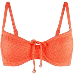 LINGADORE Bikini top Bügel, Größe 40F in Orange Orange