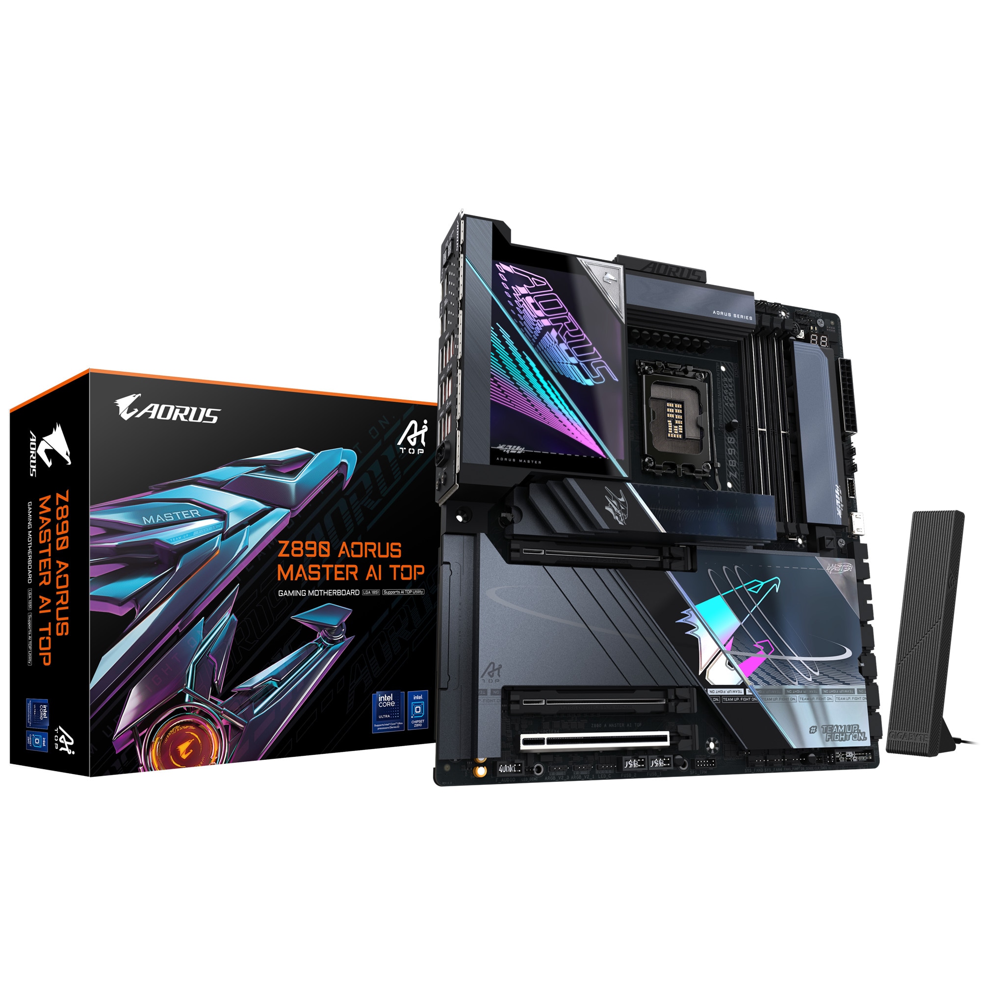GIGABYTE Z890 AORUS MASTER AI TOP E-ATX Mainboard Sockel 1851 TB4/WIFI7 Z890 A MASTER AI TOP