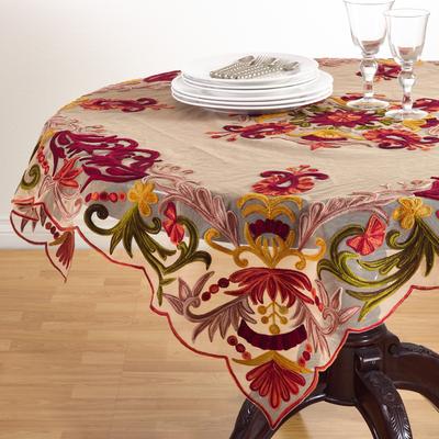 Saro Lifestyle Embroidered Topper