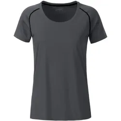 Damen Funktions-Tshirt "JN495" - S - titan/black
