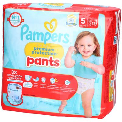 Pampers Prem Prot Pan Gr5 11-17kg Jun Spar 29 Stk St Windeln