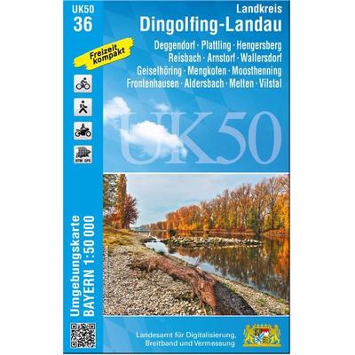 UK50-36 Landkreis Dingolfing-Landau, Sonstige von , Landesamt für Digitalisierung, Breitband und Vermessung, Bayern, 978-3-89933-797-6