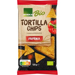 Edeka Chips Paprika, BIO, Tortillas, 125 g