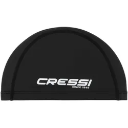 Cressi Senna Swim Cap - Schwimmkappe - Black/White - STK