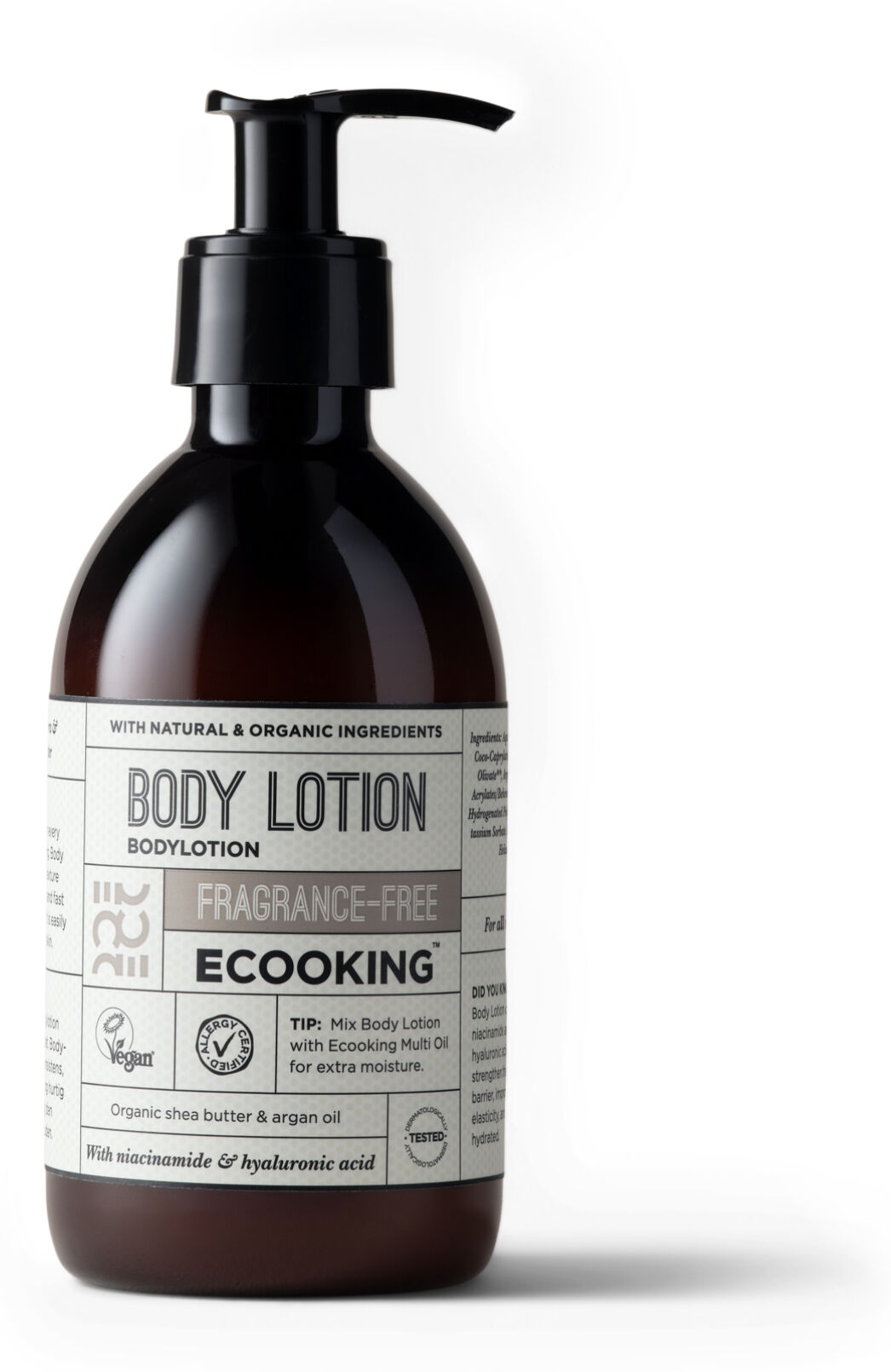ECOOKING Body Lotion Fragrance-Free 300 ml