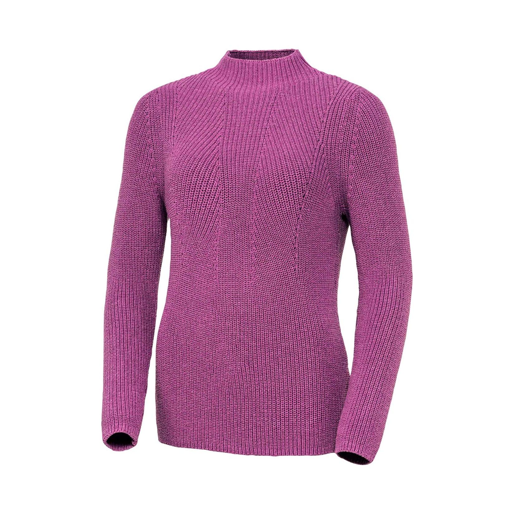 Emilia Parker Damen Stehkragen Pullover