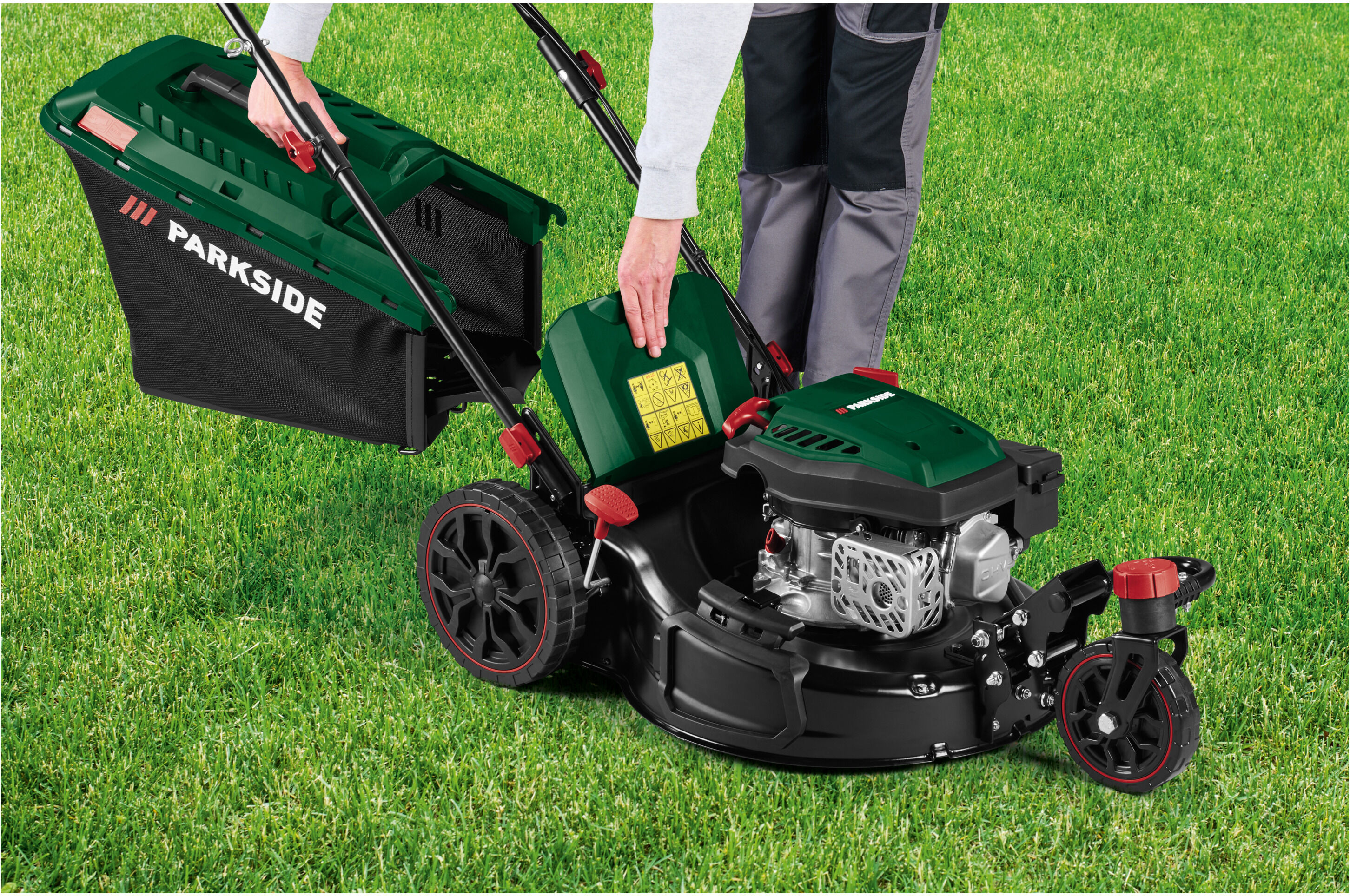 PARKSIDE® Benzin-Rasenmäher Trike »PBRMT 51 B2«