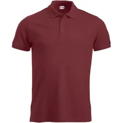 CLIQUE Manhattan Poloshirt Herren 38 - bordeaux XS