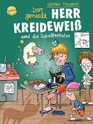 Stefanie Taschinski - Der geniale Herr Kreideweiß (2). Der geniale Herr Kreideweiß und die Schattenkatze: Ein zauberhaft turbulentes Kinderbuch zum Selbstlesen und Vorlesen ab 8 - Preis vom 06.10.2026 07:26:00 h