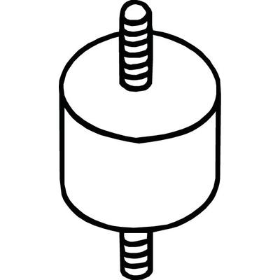 BOSAL Gummistreifen, Abgasanlage 255517 für Porsche