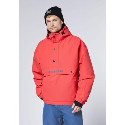 Skijacke CHIEMSEE, Herren, Gr. L (52/54), rot (hibiscus), 100% Polyester, Jacken Skijacke