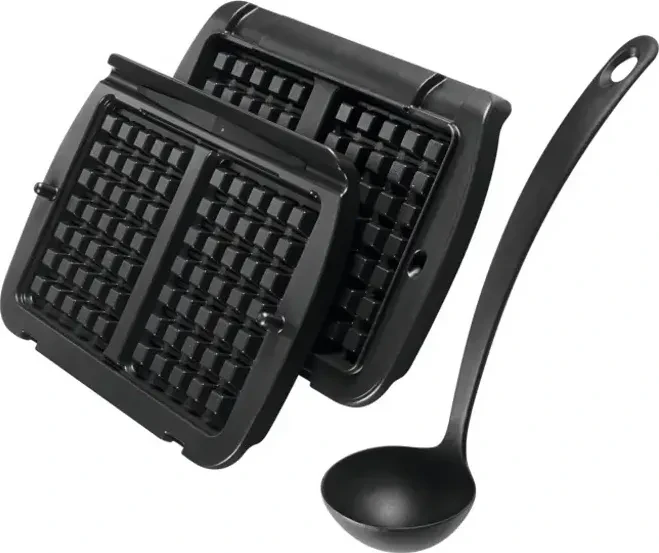 Tefal XA724810 Waffelplatten und Portionierer für Optigrill+/Elite