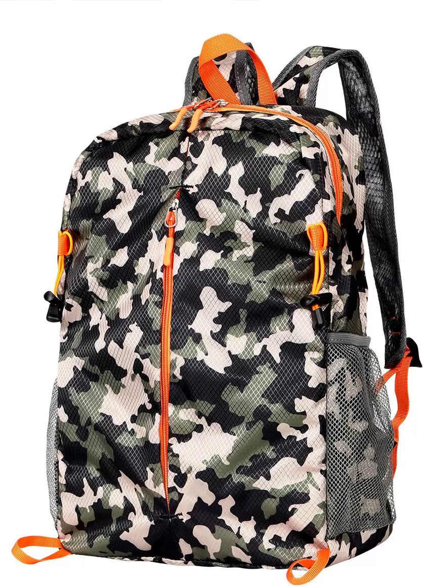 INF Sac à Dos de Randonnée Léger, Sac à Dos Pliable Résistant à l'Eau Vert