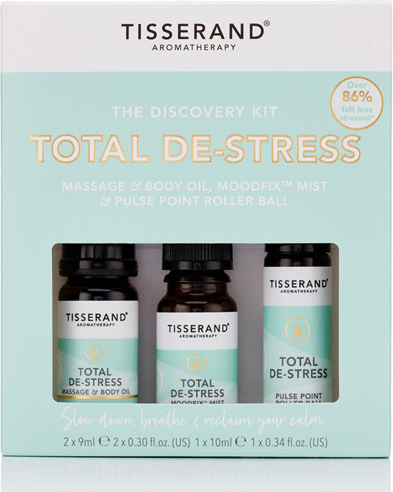 Tisserand Aromatherapy Total De-Stress Discovery Kit
