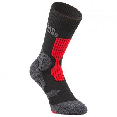 Hanwag - Hanwag Trek Socke - Wandersocken 42-44 | EU 42-44 schwarz