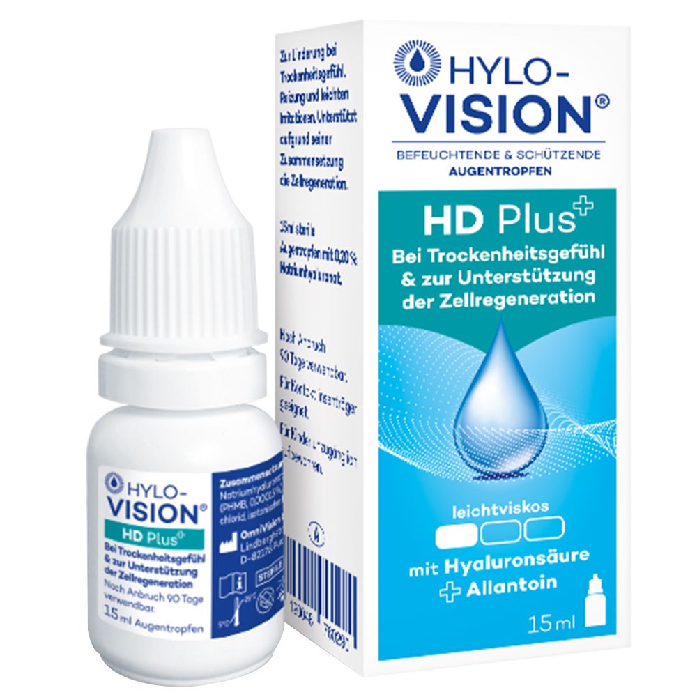 Hylo-Vision HD Plus Augentropfen 15 ml