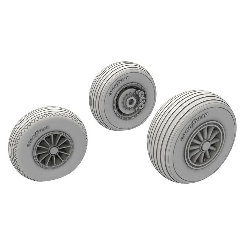 CMK A-26 Invader Wheels Late Type (129-5134)