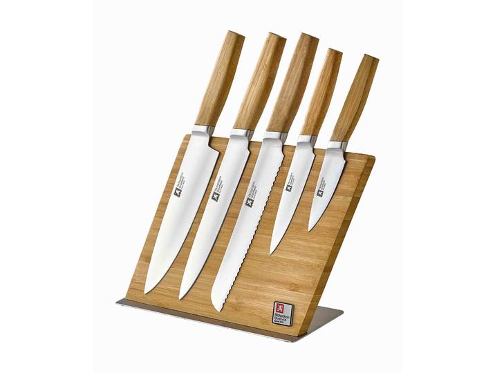 Richardson Sheffield - Nomad 5-delige Messenset met Magnetische Messenblok - Bamboe