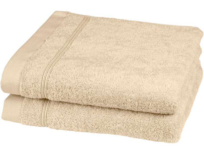 Handtücher ROSS Rubin , beige (natur), B:50cm L:100cm, Frottier, Baumwolle, Handtücher, Handtücher, 100% Baumwolle
