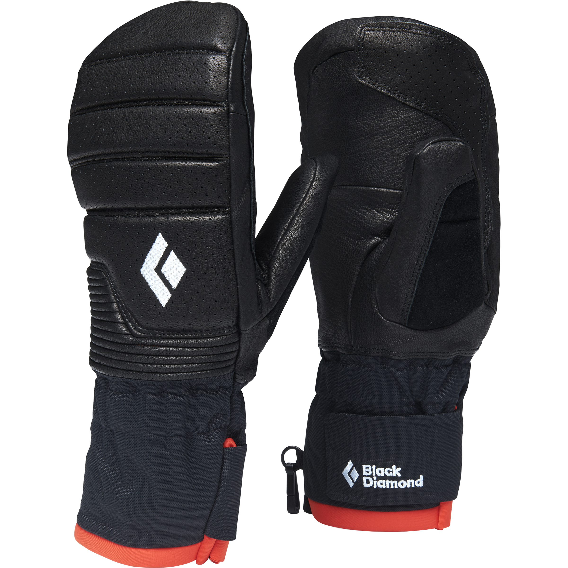 Black Diamond Progression Damen Fäustlinge schwarz Größe L Trekking Winddicht Wasserabweisend
