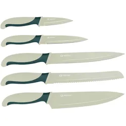 Alpina - Set nožů aus Edelstahl (grün)