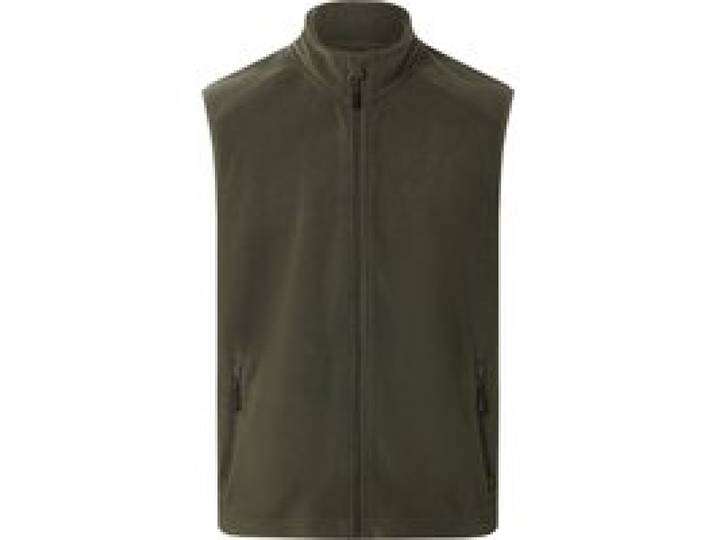 ESMARA MEN Gilet en molleton homme (kaki, L)
