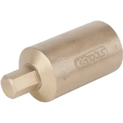 KS Tools BRONZEplus Bit-Stecknuss Innensechskant 1" - 963.1057