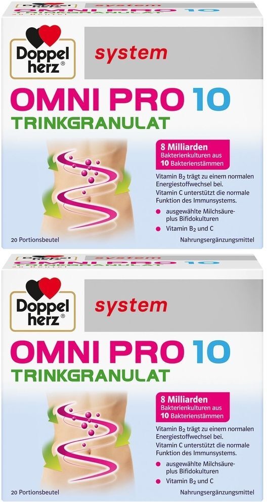 Doppelherz® system Doppelherz Omni Pro 10 system Trinkgranulat 2x 2x20 St Granulat