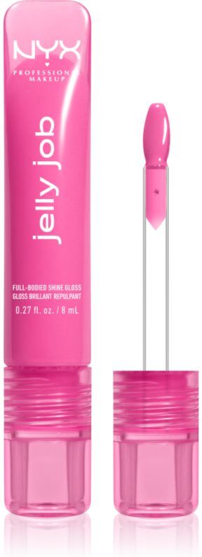 NYX Professional Makeup Jelly Job sparkle lip gloss with magnifying effect shade Jelly Icing 7.5 ml