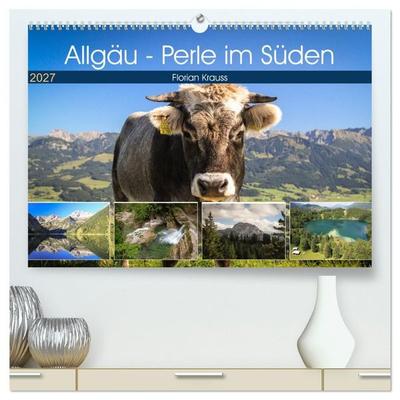 Allgäu - Perle im Süden (hochwertiger Premium Wandkalender 2027 DIN A2 quer), Kunstdruck in Hochglanz