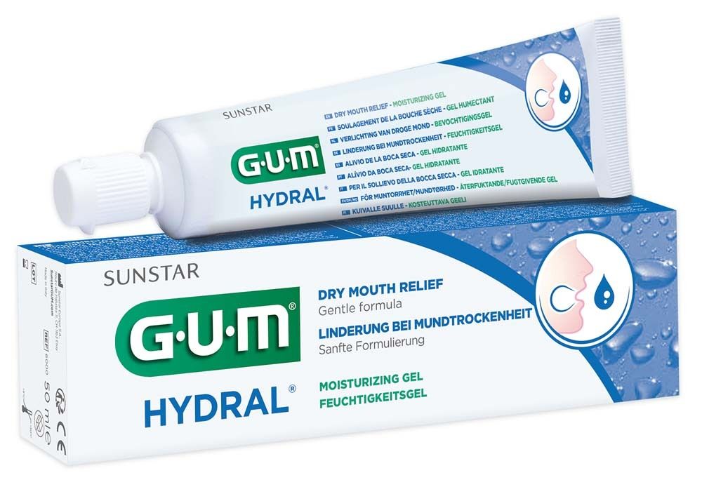 GUM Hydral Feuchtigkeitsgel 50 ml Zahngel