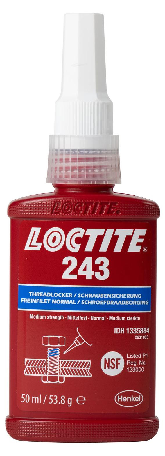 Loctite 243 schroefdraadborgmiddel 10 ml