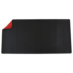 deflecto doppelseitig Schreibtischunterlage 80,0 x 40,0 cm schwarz/rot