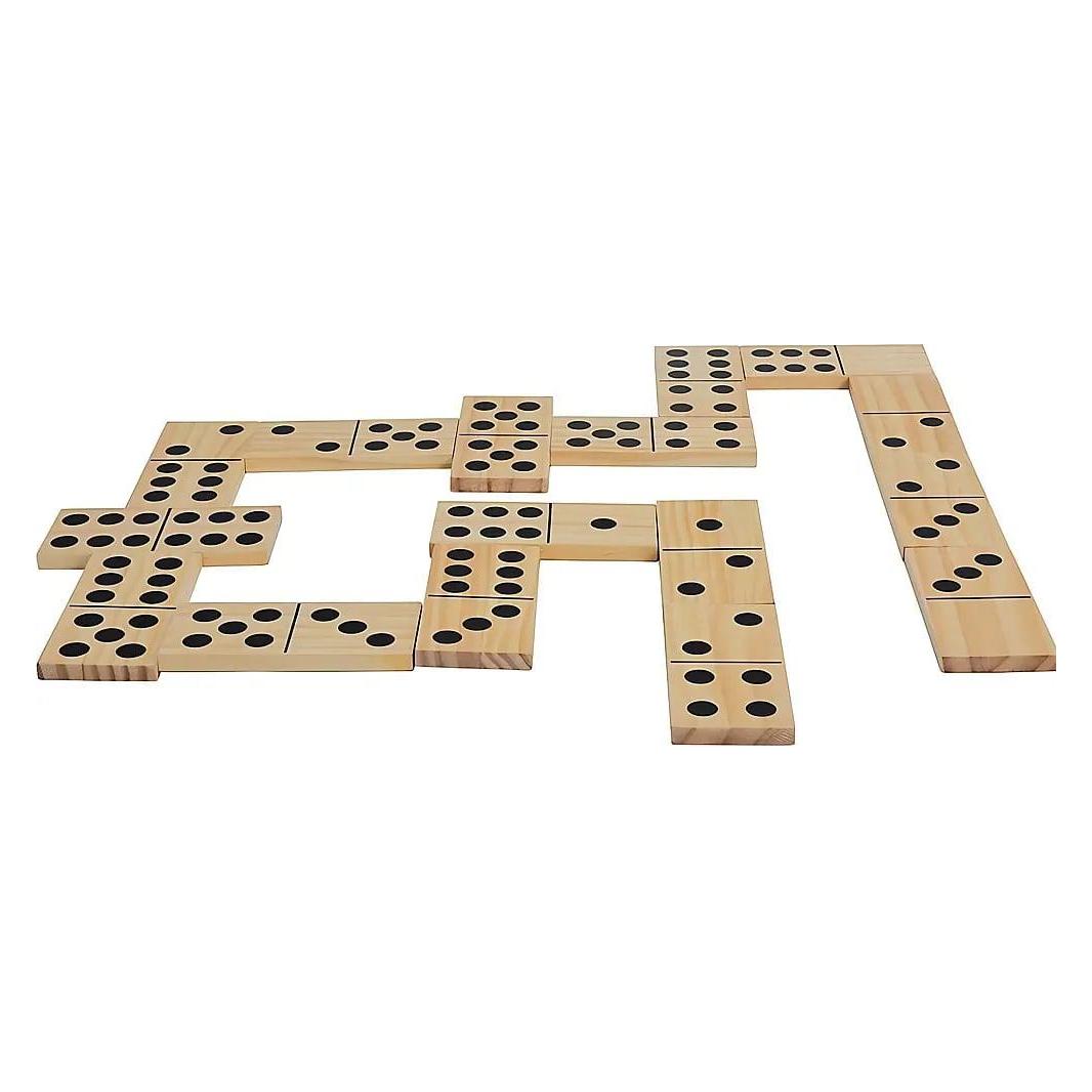 Schildkröt SCHILDKRT Jumbo Domino-Set, Spieleklassiker im Groáformat (1 - 4 Spieler) (970314)