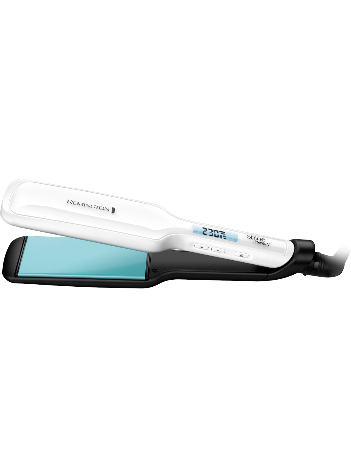 REMINGTON Glätteisen Shine Therapy Wide Plate S8550