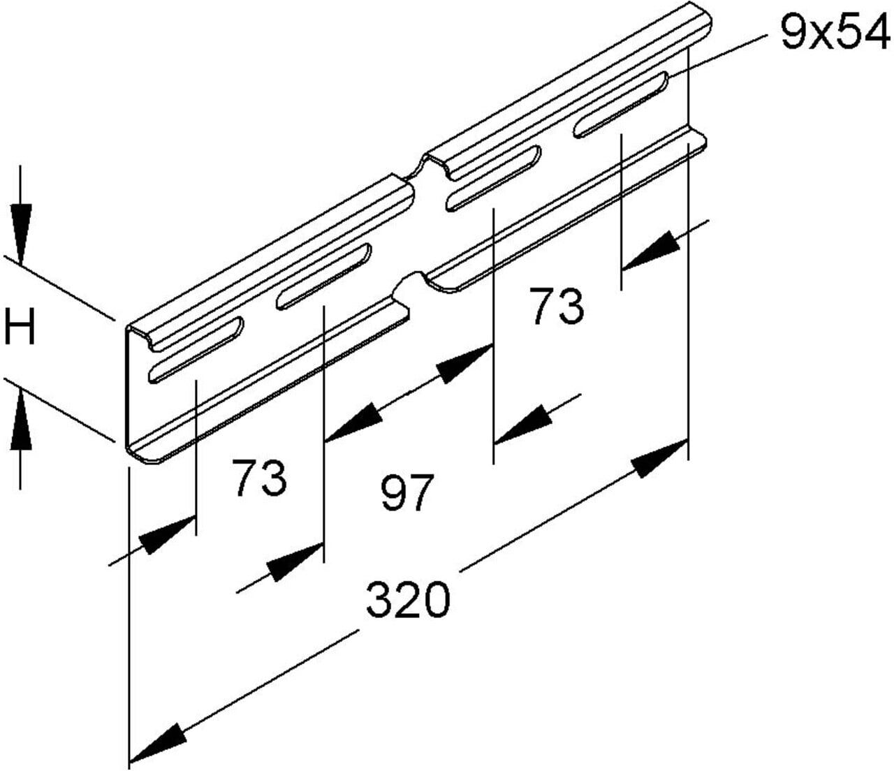 Niedax Winkelverbinder KWV 60 S)