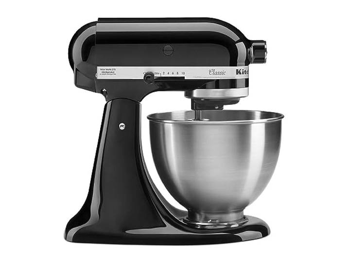 KitchenAid Classic Series K45SS Standmixer mit Kippkopf, 4,5 l, Onyx-Schwarz
