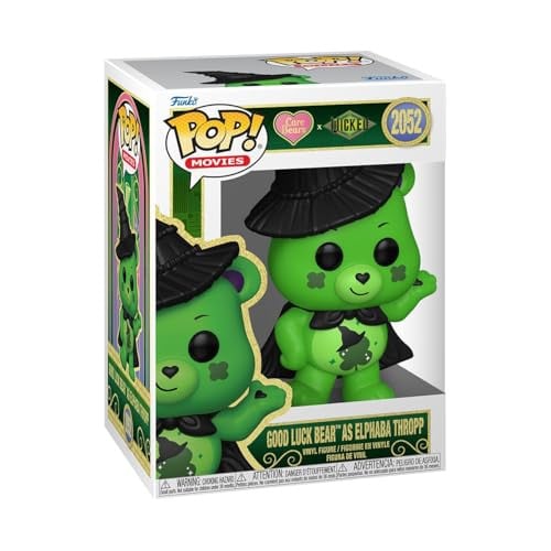 Funko Pop! Movies Wicked x Care Bears Good Luck Bear als Elphaba nummer 2052 vinyl figuur