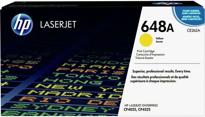 HP 648A (CE262A) - Jaune - Toner Jaune