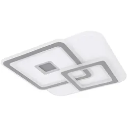 Deckenleuchte Deckenlampe Innenleuchte smart home dimmbar mit Memory Funktion, Nachtlicht, Fernbedienung, Farben fixierbar, 1x LED 1x 50 Watt 2900 lm, LxBxH 50x50x60 cm