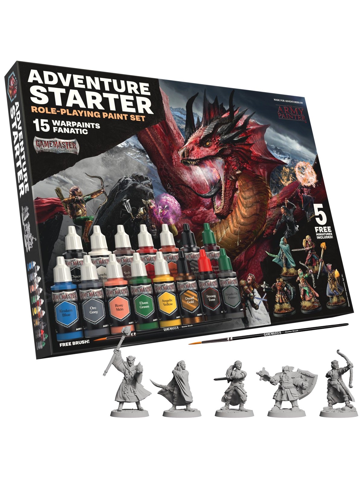 The Army Painter GameMaster: Adventure Starter Role-playing Paint S