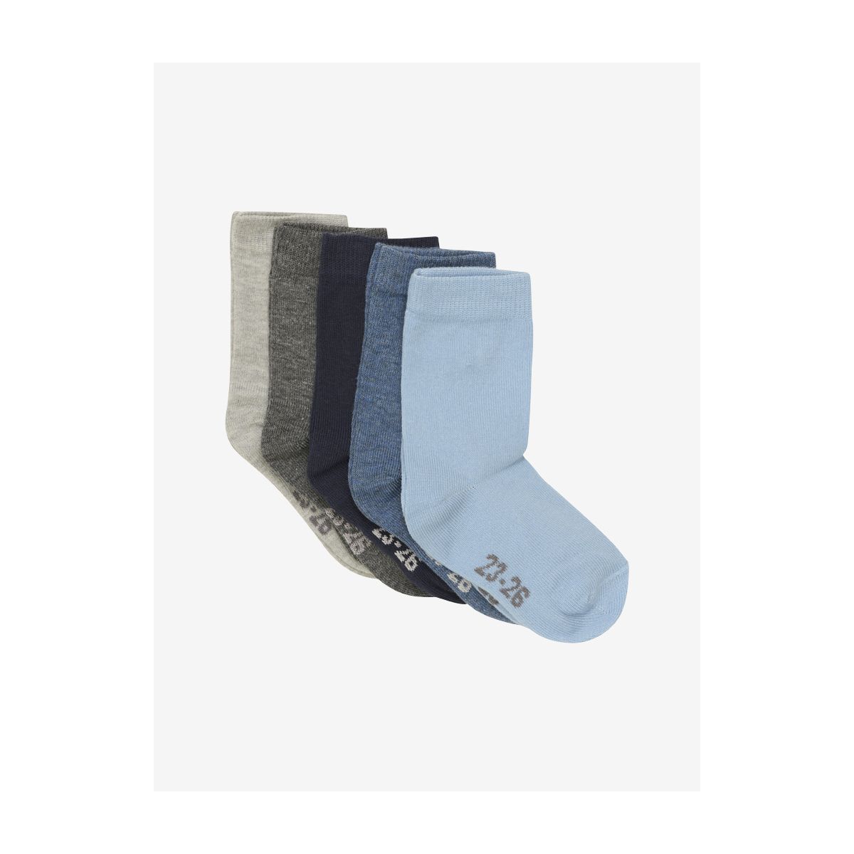 Minymo Ankle Sock - Multi (5-pack) dark navy (778) 15\18 5247-778-15\18