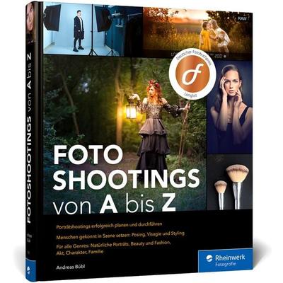Fotoshootings von A bis Z, Gebundene Ausgabe von Andreas Bübl, Rheinwerk, 978-3-8362-7935-2