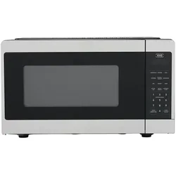 KHG Mikrowelle  MW-23.2 ESD , silber , Kunststoff,Metall,Glas , Maße (cm): B: 48,2 H: 27,3 T: 34.3