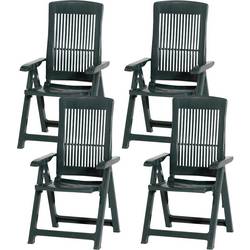 Progarden Tampa SET 4x Kl-Ses grün M73542 Gartenmöbel-Set Grün