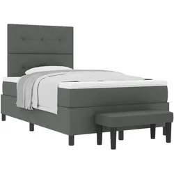 vidaXL, Boxspringbett, Boxspringbett (120 x 200 cm)
