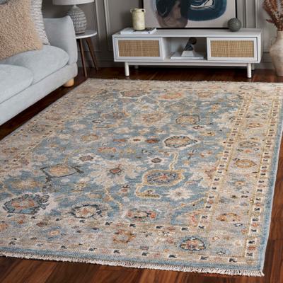 SAFAVIEH Hand-Knotted Samarkand Tawni Traditional Wool Rug
