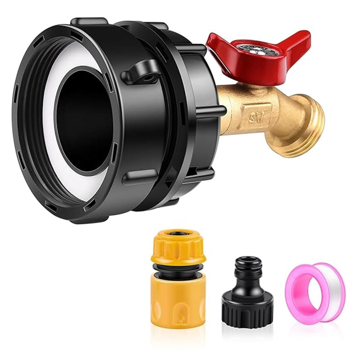 Dripio Accessoireset voor IBC-tanks, Koper, Geschikt voor 1000 liter tanks